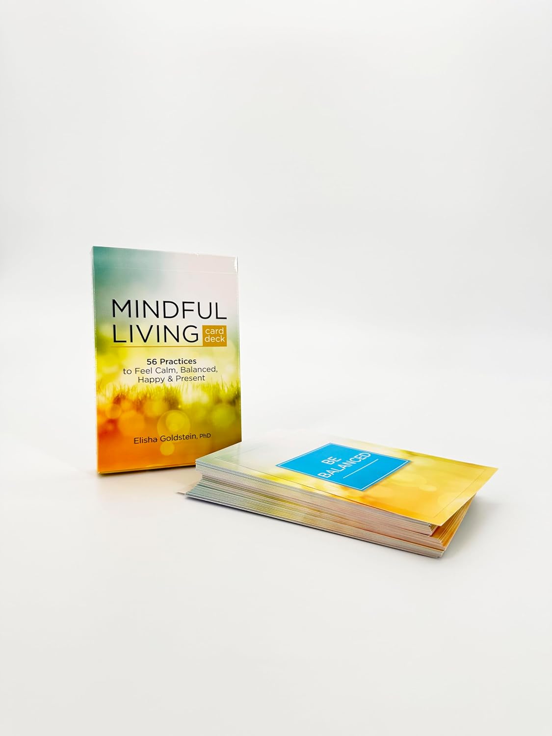Mindful Living Card Deck: 56 Practices to Feel Calm, Balanced, Happy & Present