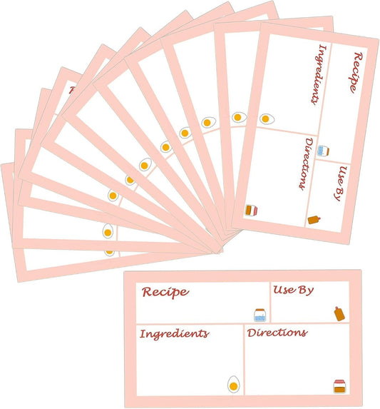 50 Pcs Freezer Meal Labels,3.2 X 5 Inches Stickers for Food Meal Prep Storage Supplies