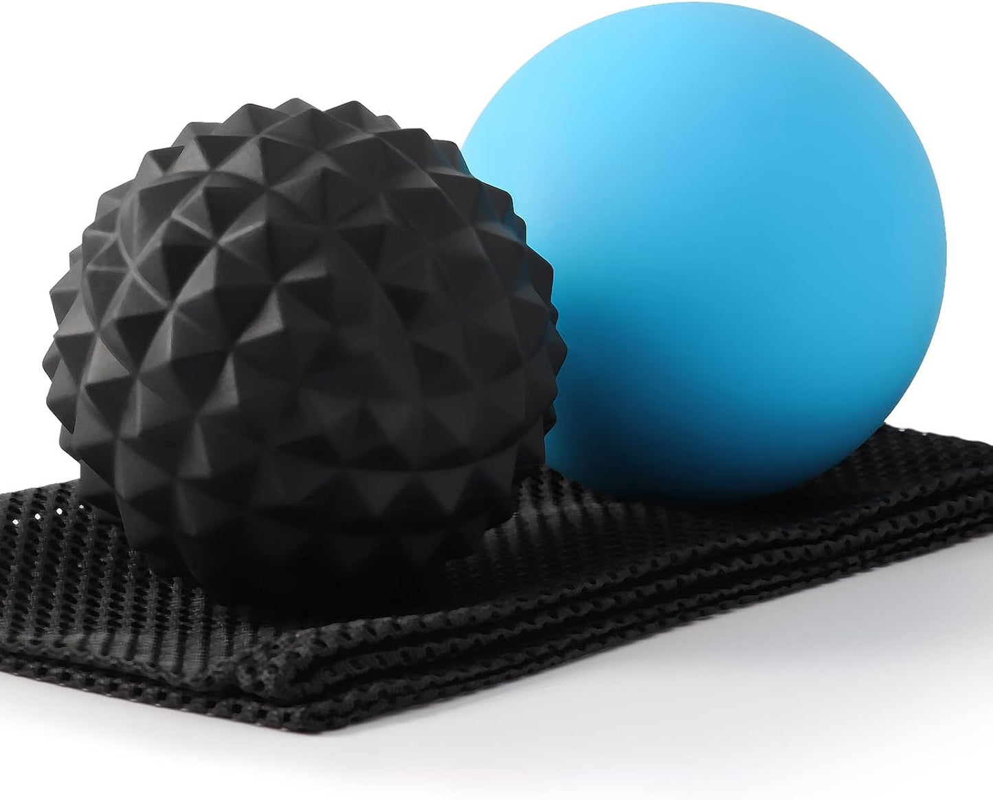 Silicone Lacrosse Balls for Yoga and Myofascial Release - Deep Tissue Massage,Trigger Point Therapy and Foot Plantar Fasciitis,Muscle Knots,Relieving Muscle Pain,Muscle Soreness Balls