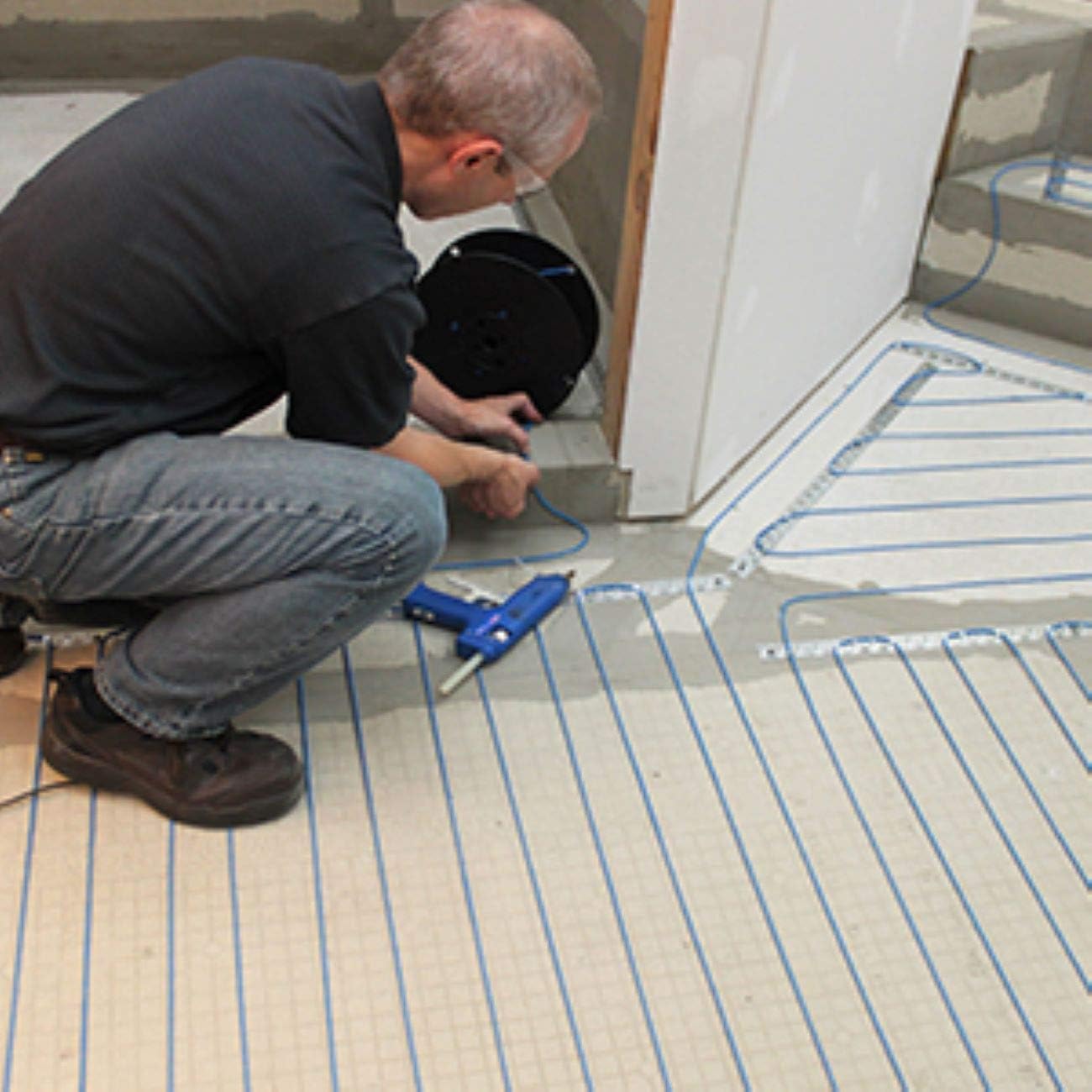 SunTouch WarmWire Floor Heating Kit, 15 Sq. Ft., (120V)