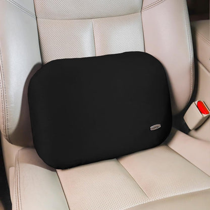 Lower Back Automotive Lumbar Support Pillow for Car Recliner Cushion Black