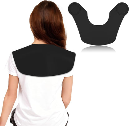 Wokyo Silicone Hair Cutting Collar, Non-slip Hair Cutting Mat Haircut Cape Catcher Neck Wrap Guard Neck Fitting Accessories