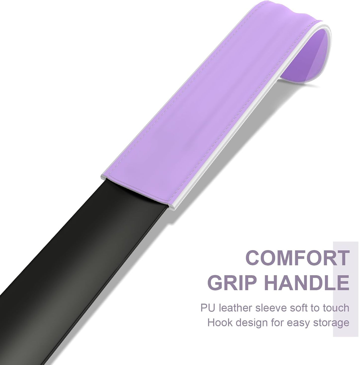 16.5 Inch Long Handle Shoe Horn for Seniors Men Women Kids, Metal Shoe Horns for Boots
