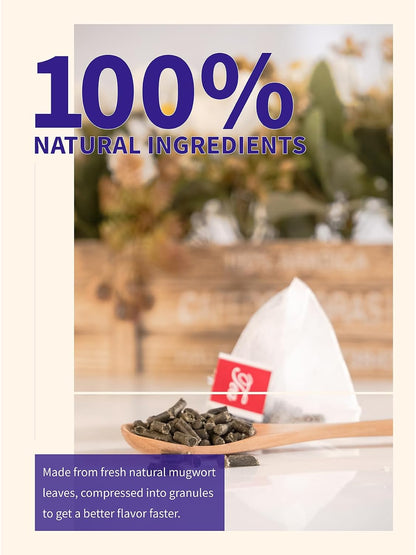 TeeLux Dandelion Leaf & Root Tea Bags, Natural Roasted Dandelion Root with Fresh Dandelion Leaf Herbal Tea, Caffeine Free, 100 Count