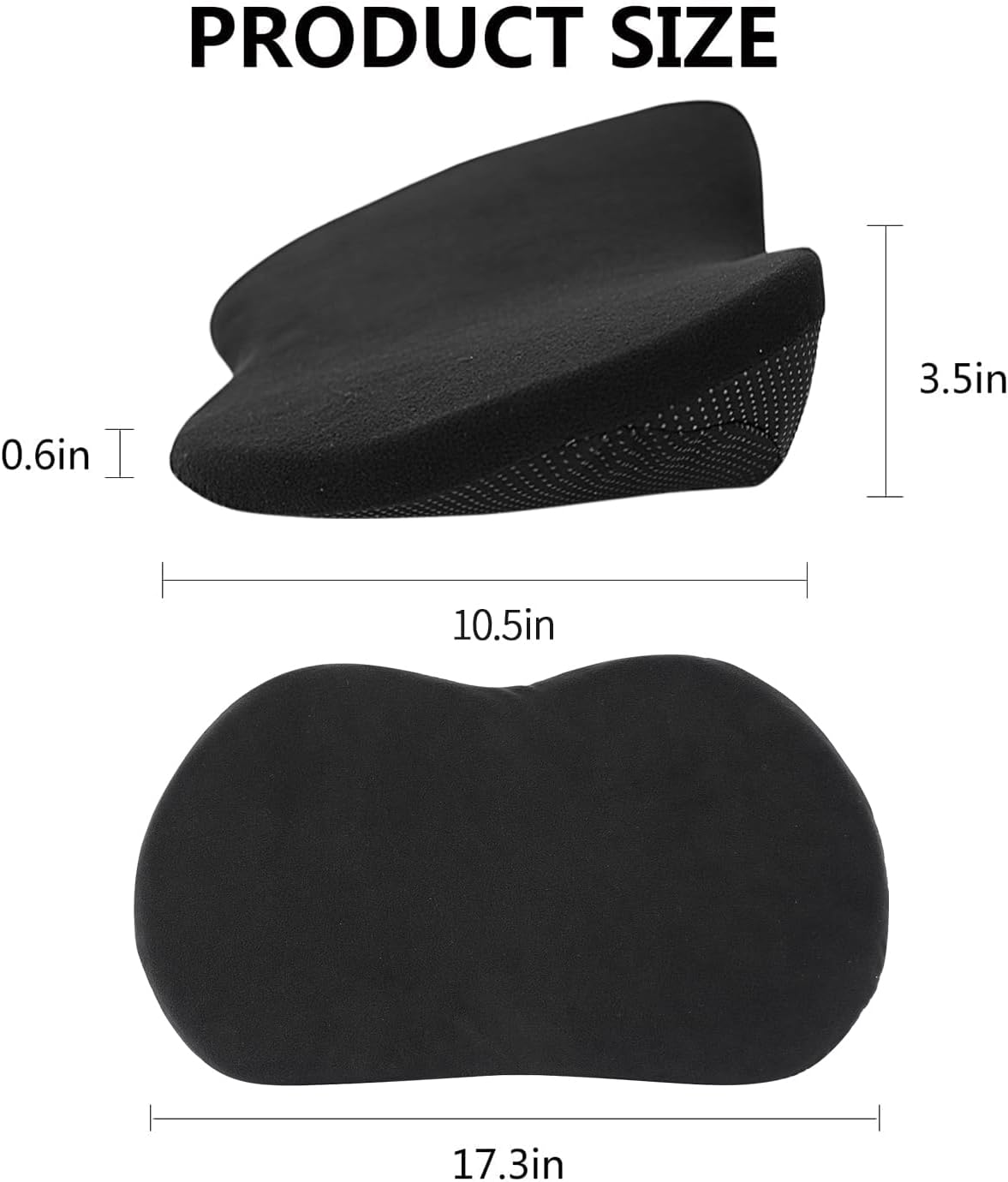 Livtribe Car Seat Cushion, Comfortable Wedge Seat Cushions for Long Driving