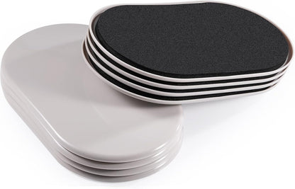 Furniture Sliders for Carpet 16 PCS - 3 1/2" | Heavy Duty Furniture Movers Sliders, Reusable Moving Pads, Easily and Safely Move Any Item, Floor Protection