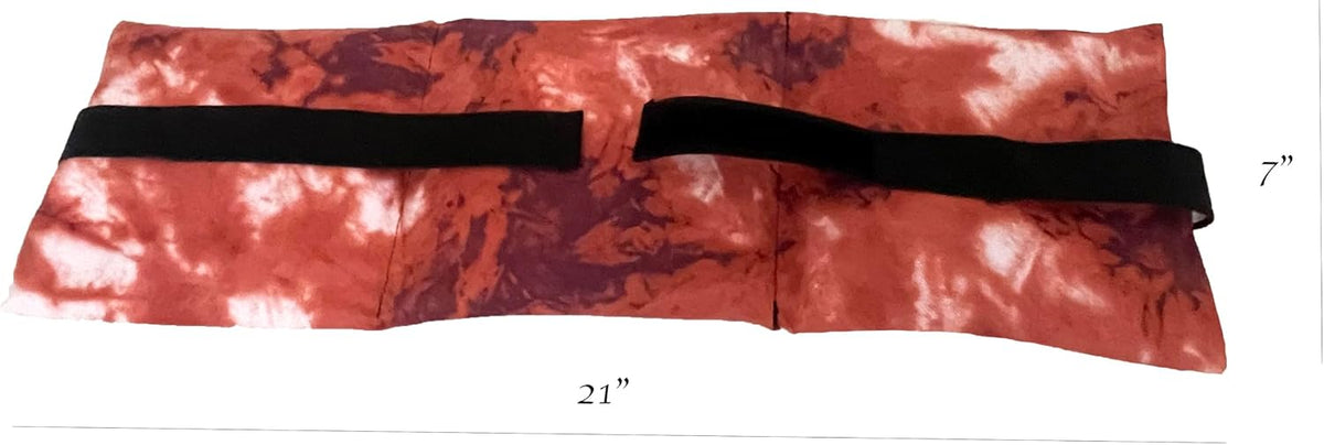 Heating Pad with Removable Pockets. Washable Cover. Microwave Heat Therapy for Back, Neck, Shoulders, Cramps. Pain and Stress Relief. Reusable Heated Wrap Corn Filled. (Ocean)