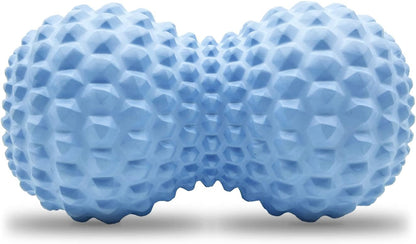 KITWILD Peanut Massage Ball, Double Lacrosse Massage Roller Ball, Black | Deep Tissue Muscle Massage, Physical Therapy, Myofascial Release, Muscle Knots, Yoga Therapy