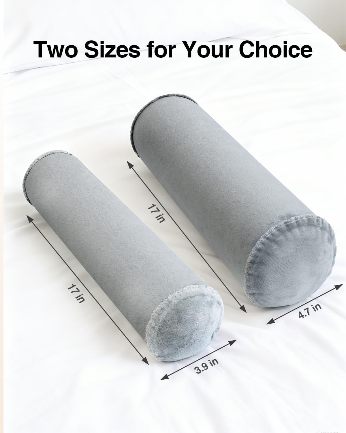 Luxtude Inflatable Neck Roll Pillow for Sleeping, Travel Neck Pillow