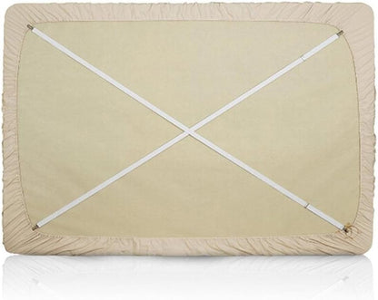 Bed Sheet Clip,Sofa Slipcover Holder,Hold the Sheets Tightly,20" to 78",4 Pieces(Black)