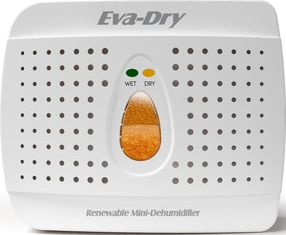Eva-Dry Wireless Mini Dehumidifier, White (E-333)