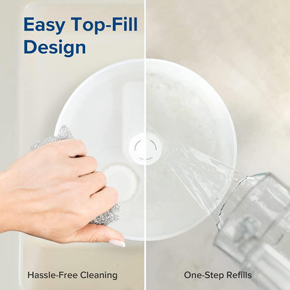 Levoit Top Fill Humidifiers for Bedroom, 2.5L Tank for Large Room, 25dB