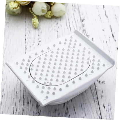 Cabilock 3Pcs Food Slicer Hand Guard Practical Finger Protectors for Vegetable and Fruit Cutting Food Safety Holder Fits Mandoline Graters and Kitchen Slicers Easy-clean Kitchen Utensil