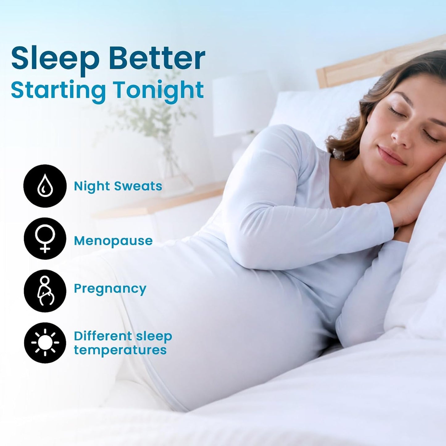 B10 Bed Cooling System Twin - Cooling Mattress Pad for Hot Sleepers | Beat night sweats without breaking the bank - 100% cotton cooling mattress topper, cools 7-12°F, 4 speeds & remote.