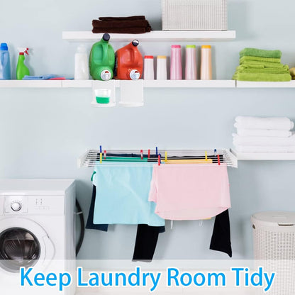 Laundry Detergent Holder 2 Pack - Detergent Cup Holder Tidy Soap Tray Dispenser Organizer Drip Fit Catcher for Fabric Softener Liquid Spigot Container Plastic Sheet Saver Stand Station Washing Set | Detergent Cup Holder, Soap Tray, Plastic Sheet Saver