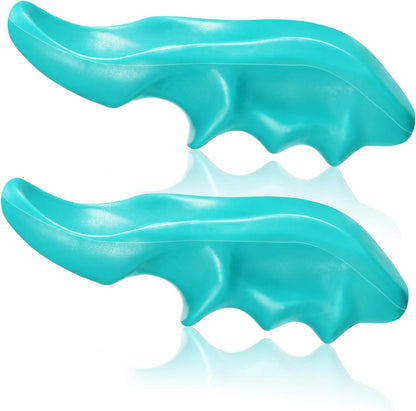 Nuanchu 2 Pcs Green Thumb Saver Massage Tool Deep Tissue Massager for Pressure Reflexology Professional Neck Shoulder Back Foot Stress Relief