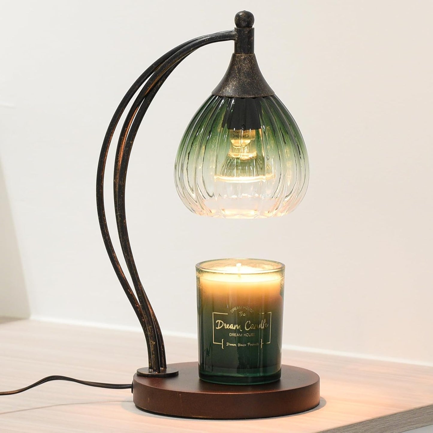 Candle Warmer Lamp with Timer and Dimmer - Electric Melter for Scented Jar Candles - Housewarming, New Home Decor