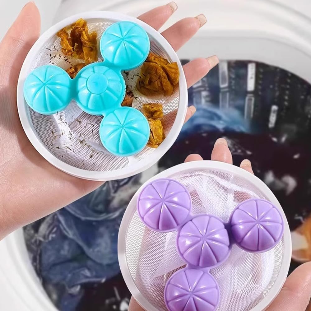 3/6/9PCS Washing Machine Lint Catcher, Pet Hair Remover for Laundry (3)