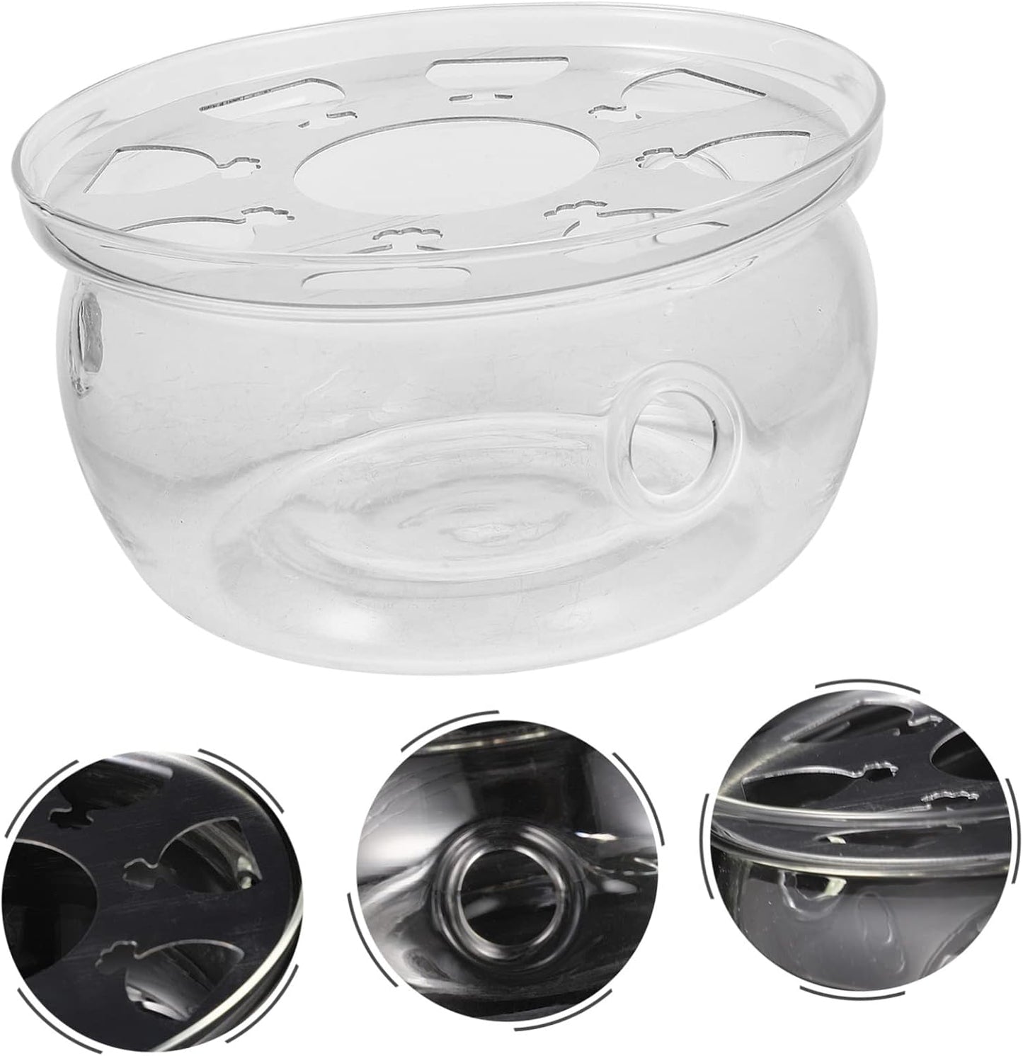 COLLBATH Chic Teapot Heater Non-Slip Tea Pot Warmer Stand Hot Tea Maker for Loose Leaf