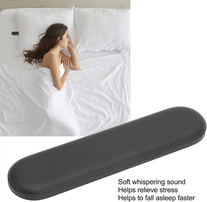 Pillow Speakers Bluetooth, Pillow Speakers, Bluetooth 5.3 Portable Bone Conduction Speaker with Timer Off Function, Mini Pillow Speaker for Adults, Children, Babies(White)