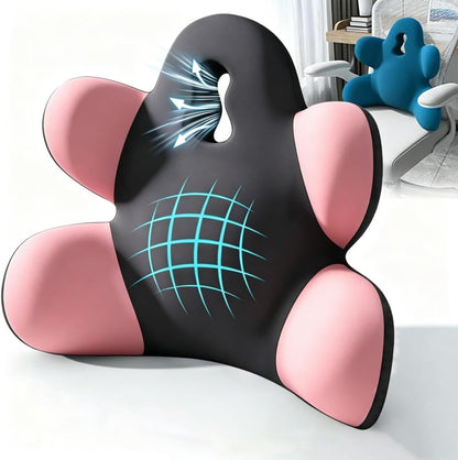 Lumbar Support Pillow for Office Chair, Back Support Pillow for Car, Chair