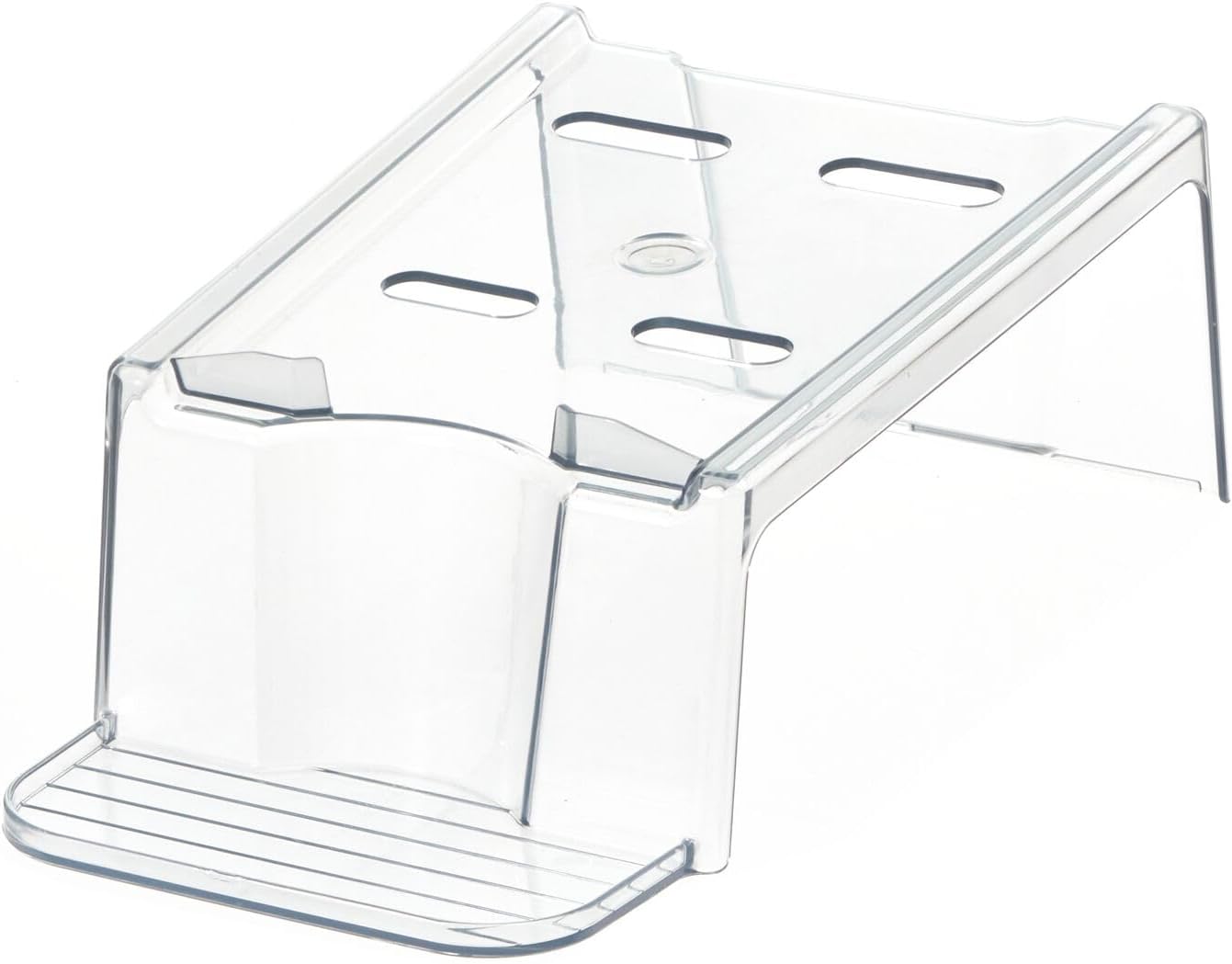 iDesign Laundry Detergent Holder, Clear | Liquid Detergent Stand, Laundry Room Organization