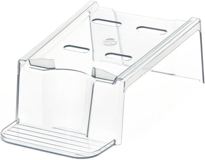 iDesign Laundry Detergent Holder, Clear | Liquid Detergent Stand, Laundry Room Organization
