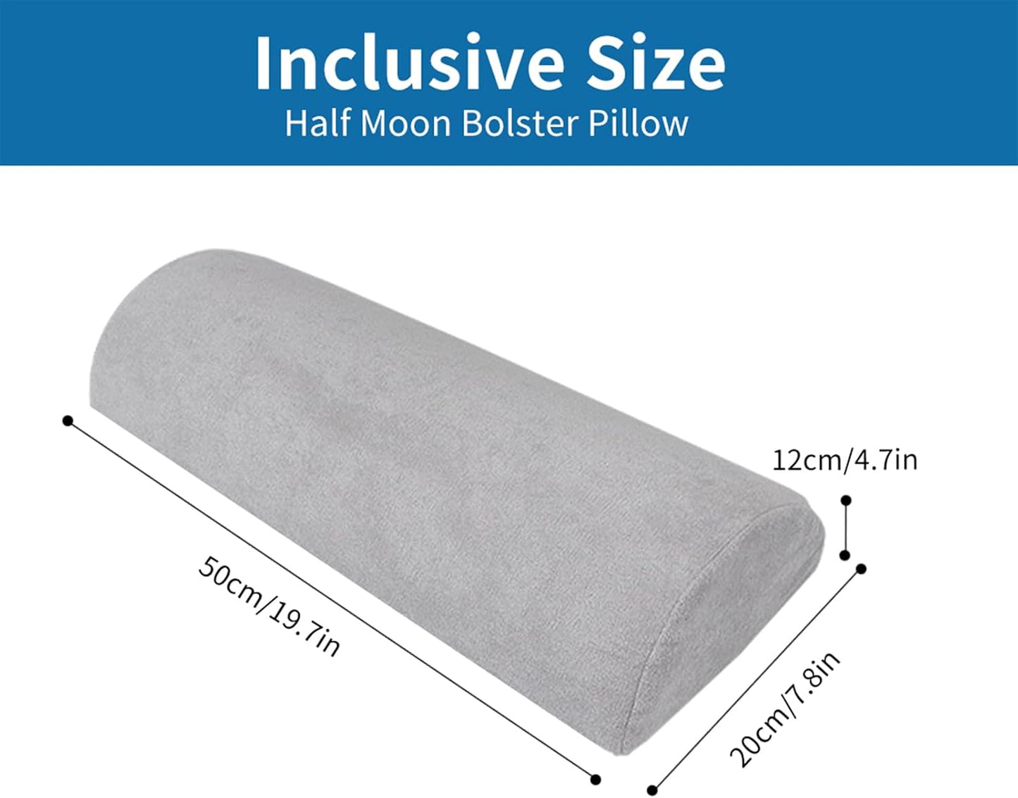 Sciatica Pain Relief Knee Back Sleeper Pillow Leg Wedge Pillows