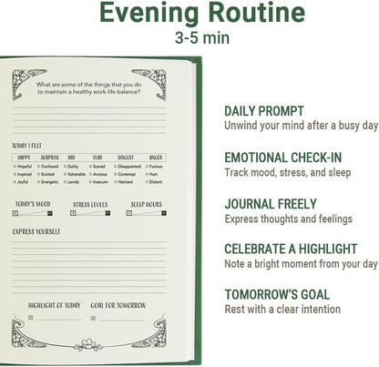 Gratitude Journal for Women with Guided Daily Prompts, Goal Setting & Habit Tracker—90-Day Mindfulness & Self-Care Journal with Relaxing Coloring Pages for Mood, Mindset & Sobriety Support (Hardcover)