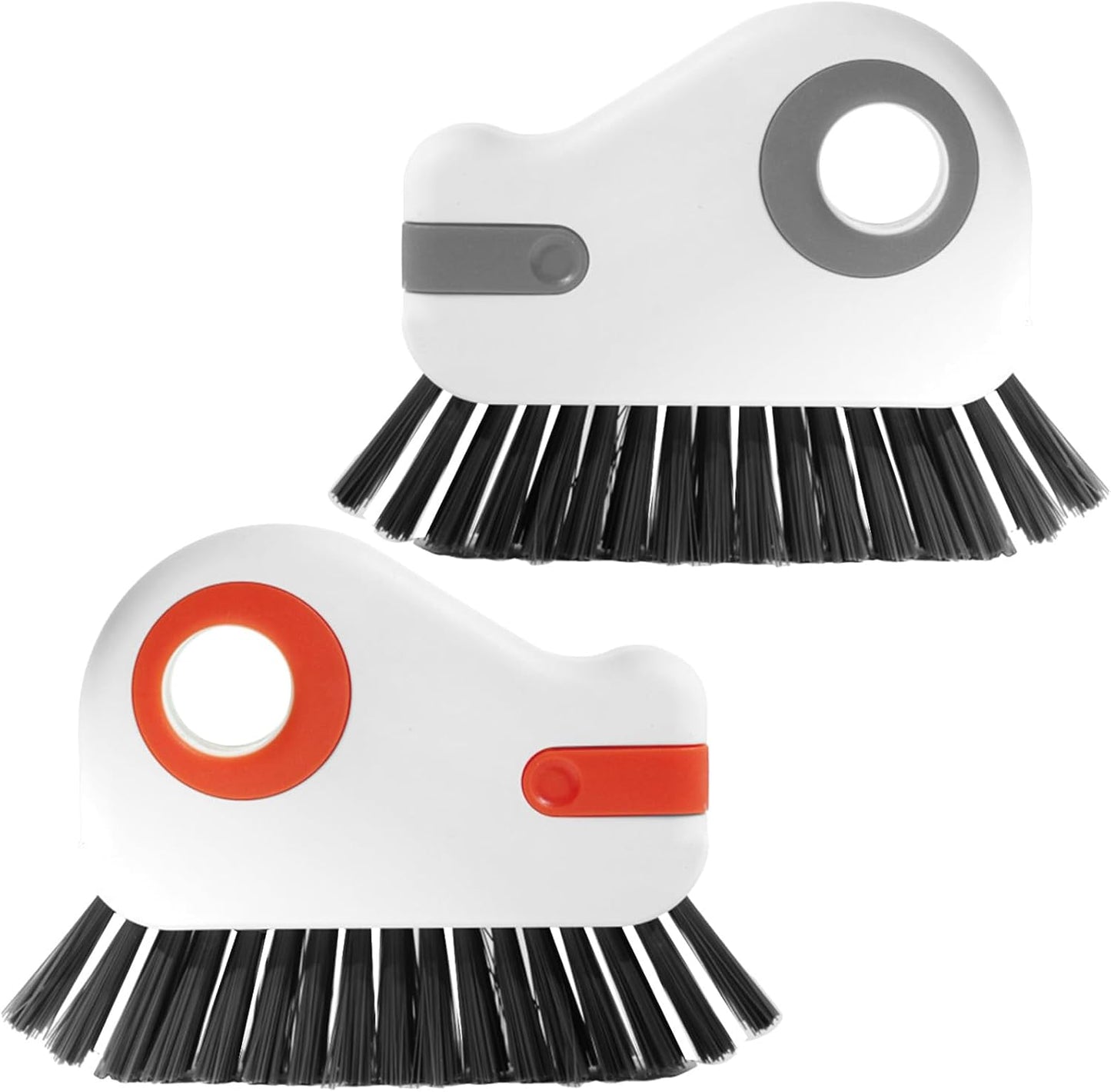 2 Pcs 2 in 1 Window Track Cleaner, Groove Cleaning Brush | Effective window sill cleaner for sliding door tracks and glass door grooves, home, bathroom, kitchen, and narrow crevices