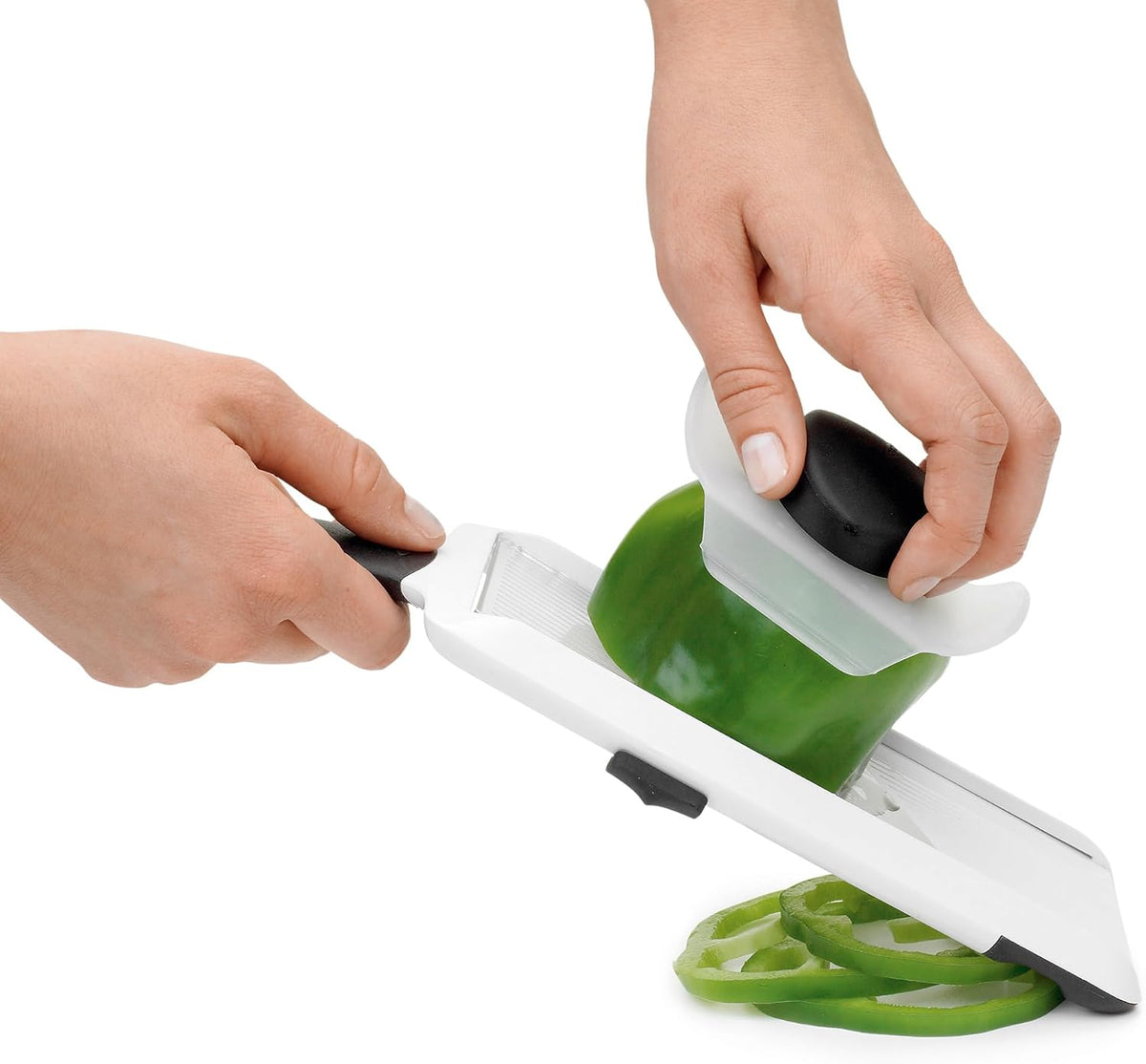 OXO Good Grips Handheld Mandoline Slicer with Non-Slip Handle for Kitchen