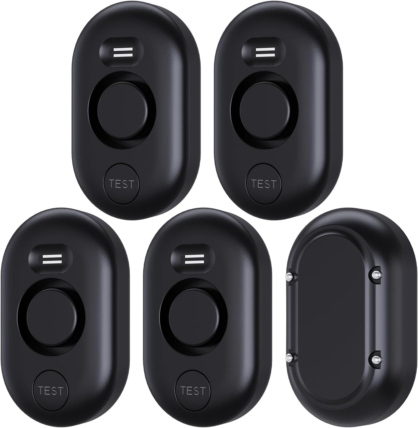 5 Pack Water Leak Detectors for Home, 100dB Water Sensor Alarm for Basement | Flood Leakage Detection Devices for Pipe/Drain/Sink/Faucet Drip Alert,Floor Flooding in Bathroom/Kitchen/Toilet/Laundry Room