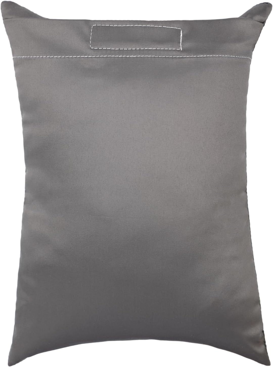 Small Neck Pillow for Recliner Chair Neck Support Pillows Pain Relief Plump Adjustable Filling Nap Airplane Sleeping Little Cushion Minky Dot Dark Gray