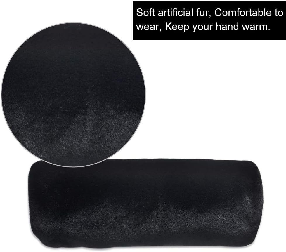 Faux Fur Hand Muffs Women Warm Faux Fur Muffs