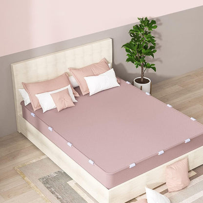 DonLeeving 20 PCS Bed Sheet Grippers Duvet Cover Clips Sheet Clips for Bedding Sheet Holder that Hold Slip and Fall Out Keep