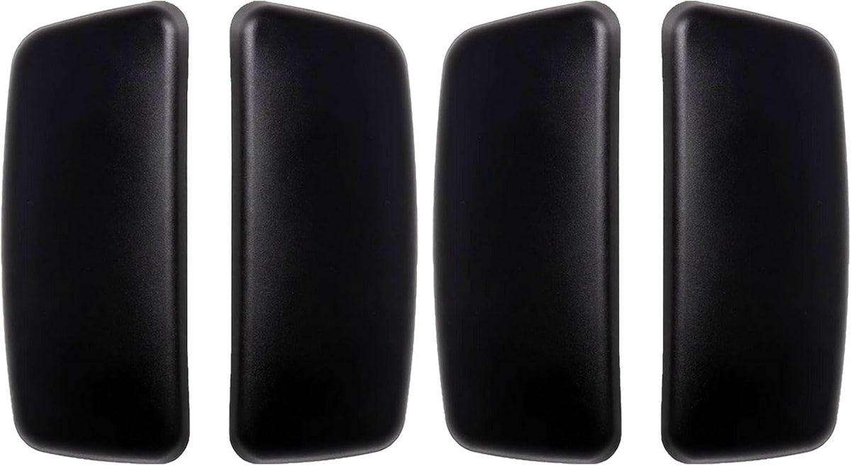 Chair Armrest Replacement, Arm Pad Caps Replacement for Haworth Zody Office Chair 1 Pair (Black)