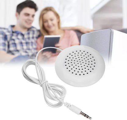 Mini Stereo Pillow Speaker for MP3 Phone CD Player, True HD Sound, Easy to Carry, Compatible with Almost All Audio Devices