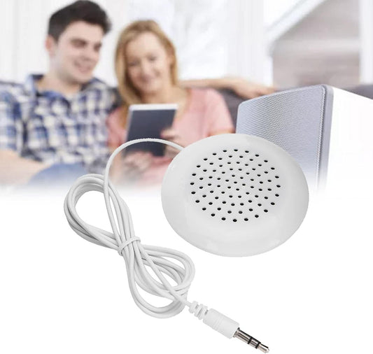 Mini Stereo Pillow Speaker for MP3 Phone CD Player, True HD Sound, Easy to Carry, Compatible with Almost All Audio Devices