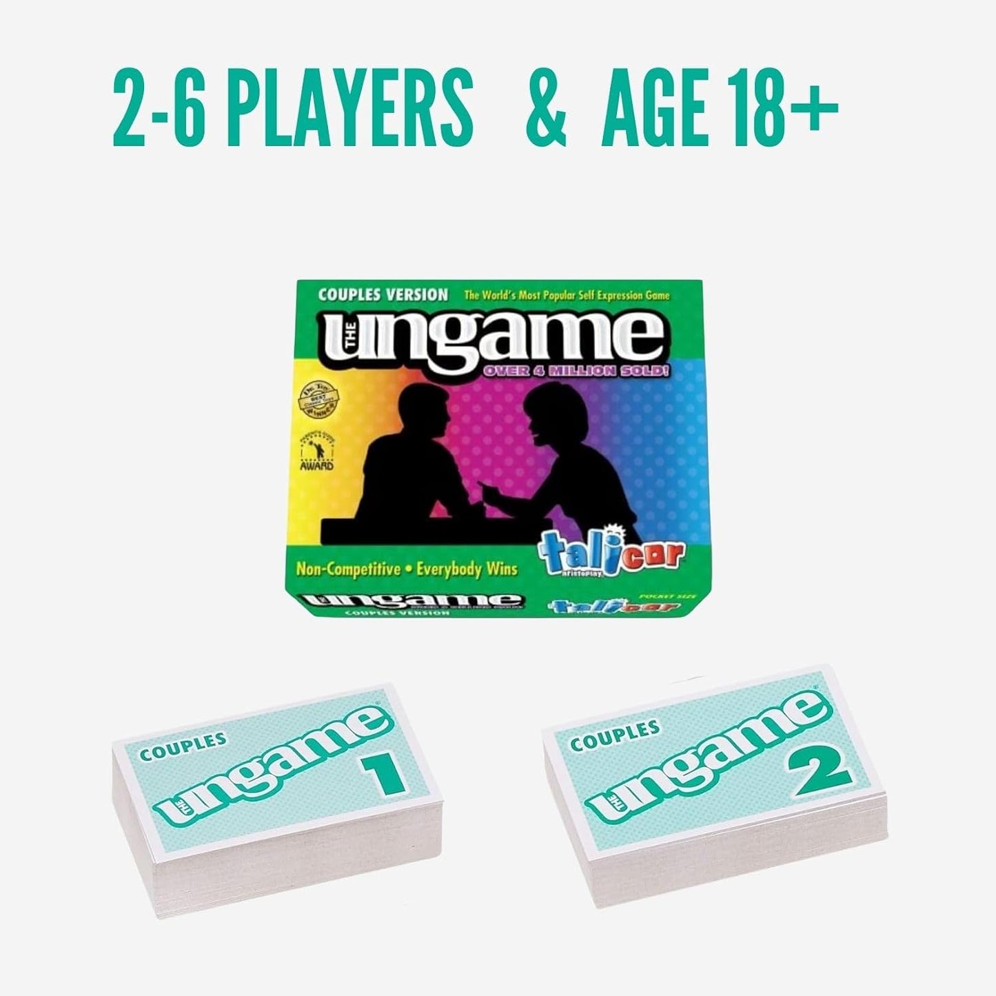 Pocket UNGAME - Seniors Edition - Non-Competitive Card Game for Seniors to Discuss, Share Values & self Express - Take a Walk Down Memory Lane - Age 55+