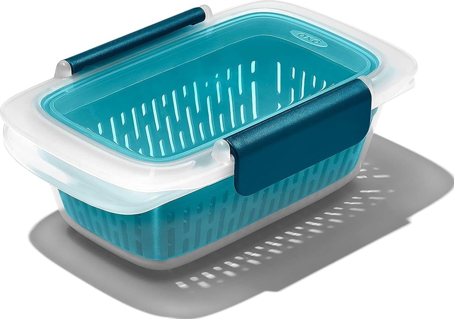 OXO Good Grips Prep and Go Container With Colander - Ocean Blue