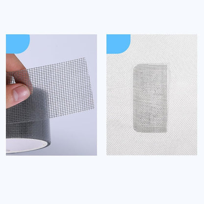 2 Rolls 2 Inch Window Screen Repair Tape Adhesive Screen Patch Window Screen Hole Cover Window Mesh Repair Tape Door Screen Mesh Tape Black