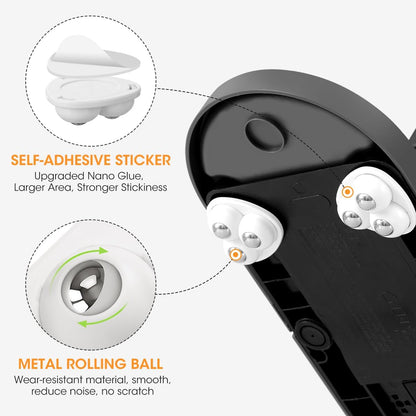 Aieve Appliance Rollers, 8 Pack Small Appliance Slider, Self Adhesive Caster Wheels, Mini Swivel Wheels for Kitchen Countertop Easy Moving