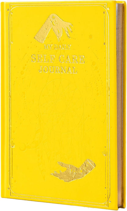 Self-Care Journal for More Happiness, Optimism, Affirmation & Reflection, Gratitude Journal with Guided Prompts, Inspirational Quotes, Mood Tracker, Undated Daily Journals for Women & Men (Pink)