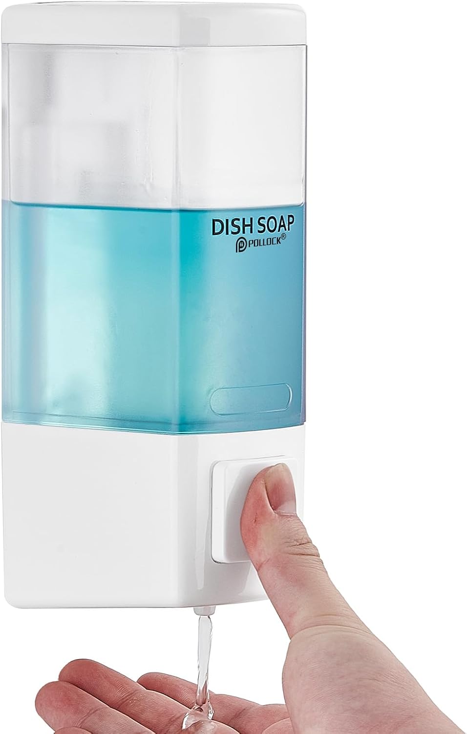 Pollock Shampoo and Conditioner Dispenser,Black 3 Chamber * 500ML | Shower Soap Dispenser Wall Mounted, Body Wash Dispenser No Drill,Refillable Shower Dispenser for Bathroom,Hotel,Public Place