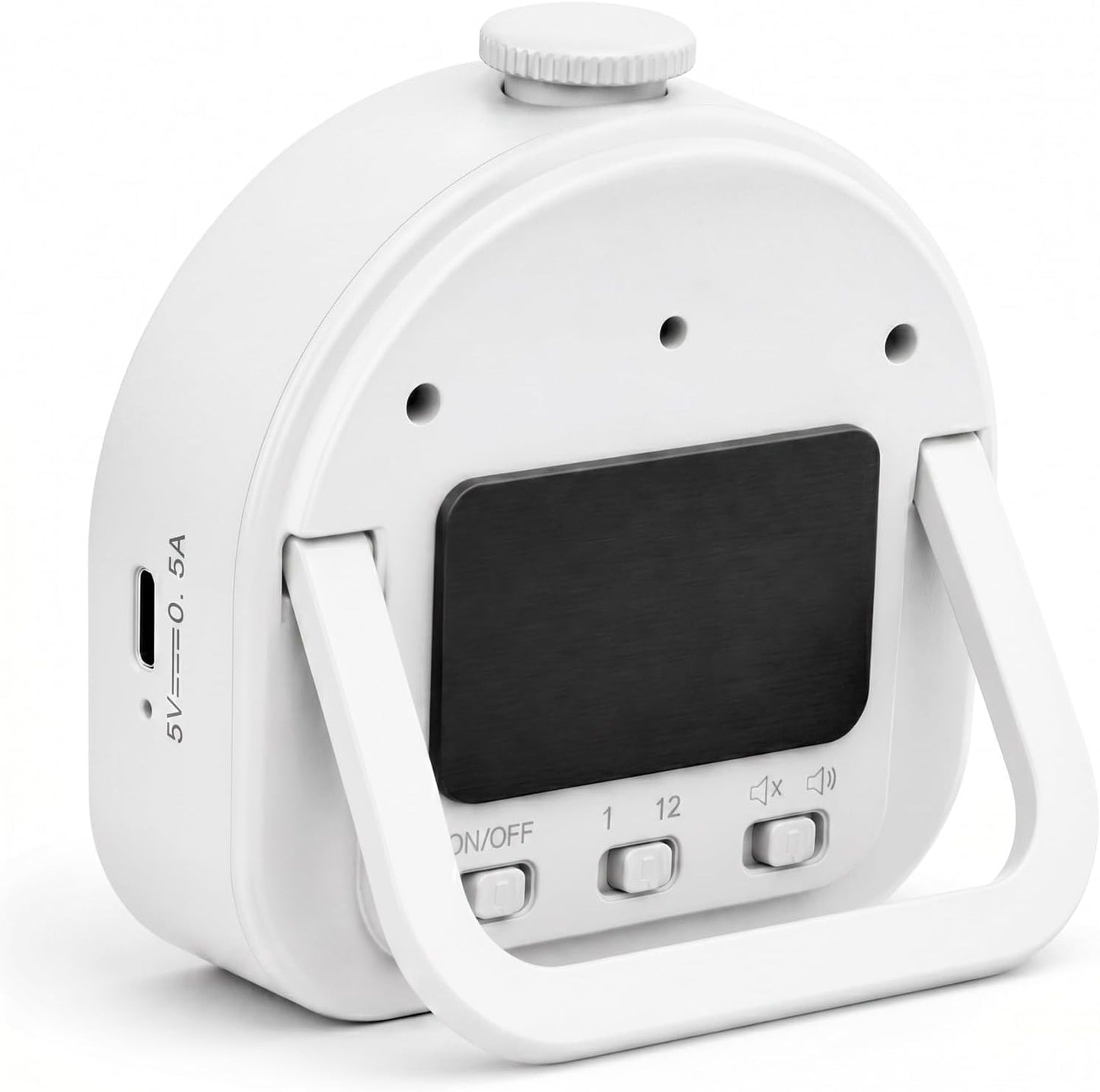 Visual Timer for Kids 60Min/12H Dual Countdown Timers with Magnetic Sticker | Rechargeable Timer with Pomodoro Mode, ADHD Time Management Tool for Classroom Kitchen Office, Silent Operation