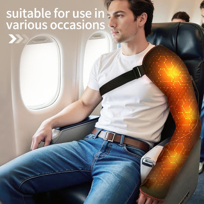 Shoulder Arm Hand Heating Pad for Pain Relief, Ultra Long Heated Wrist Wrap Heated Elbow Brace Hand Warmer for Tendonitis, Arthritis, Sports Injury Recovery, 3 Temperature Settings & Timer