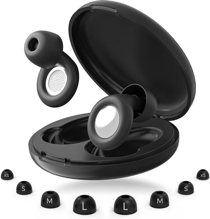 Reusable Sleep Noise-Canceling Earplugs, High-Fidelity Hearing Protection Earplugs, Ideal for Concerts, Travel, Library, Sleep, and Deep Focus Work | 20-35dB Noise Reduction(White)