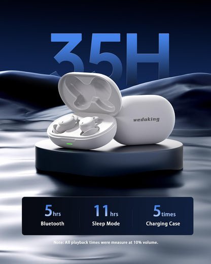 Sleep ANC Earbuds, Noise Cancelling Comfortable Side Sleeper Headphones