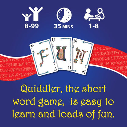 SET Enterprises Quiddler Word Game