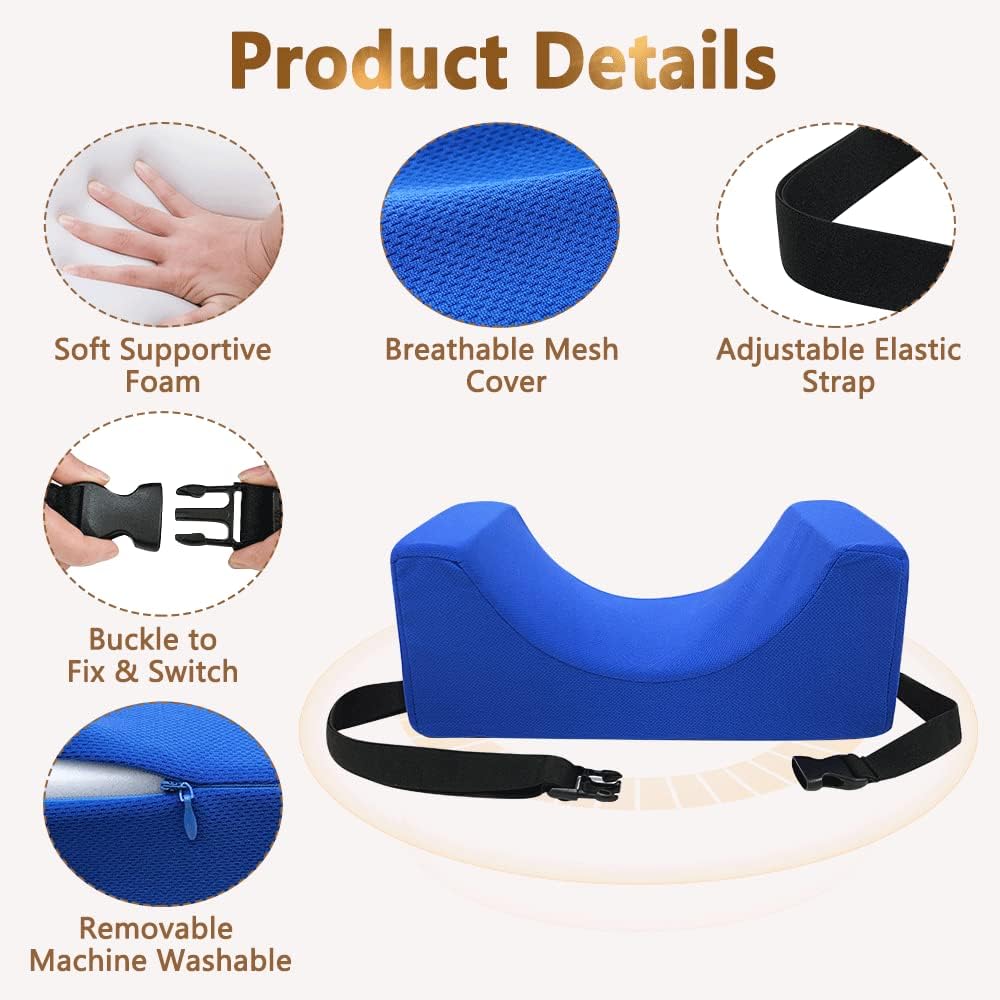 AOSSA Wheelchair Headrest Pillow, Neck Support Cushion for Recliner Chairs